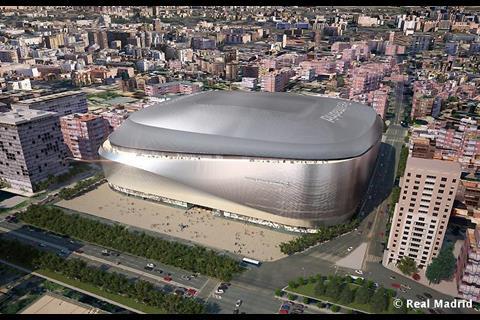 Real Madrid - Bernabeu stadium, GMP